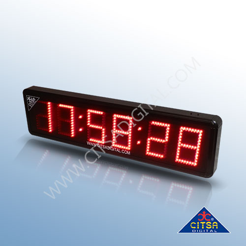 Reloj Digital Led De Pared DC6601 Dígitos de 6cm – Citsa Digital