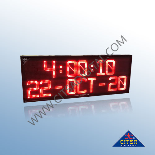 Reloj Digital Con Hora Temperatura y Humedad Dígitos de 6cm – Citsa Digital